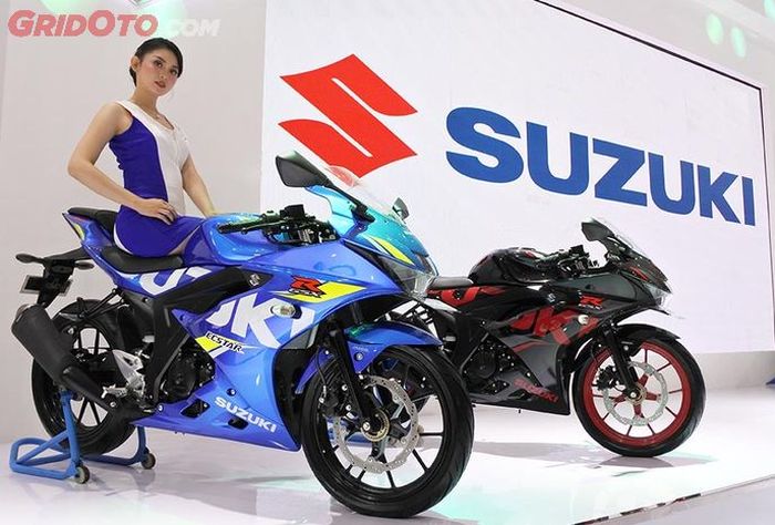 Ilustrasi, Suzuki GSX-R150 salah satu sport 150 cc dari Suzuki