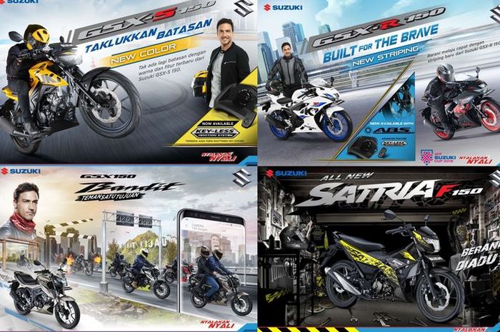 Motor bermesin 150 cc Suzuki