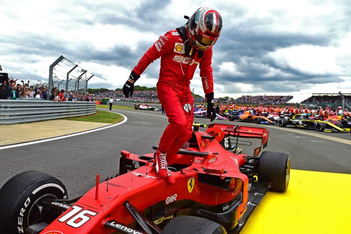 di F1 Inggris, Charles Leclerc merasa mobil Ferrari SF90 memiliki kemampuan bagus