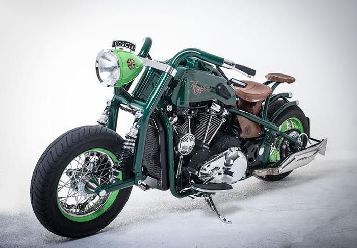 Kawasaki Vulcan 2000 hasil custom oleh Claudio Coreggioli