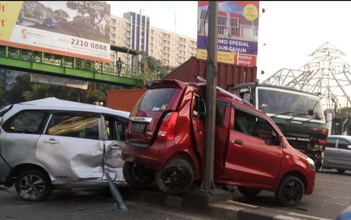 Dua jam lalu kejadiannya di Bekasi