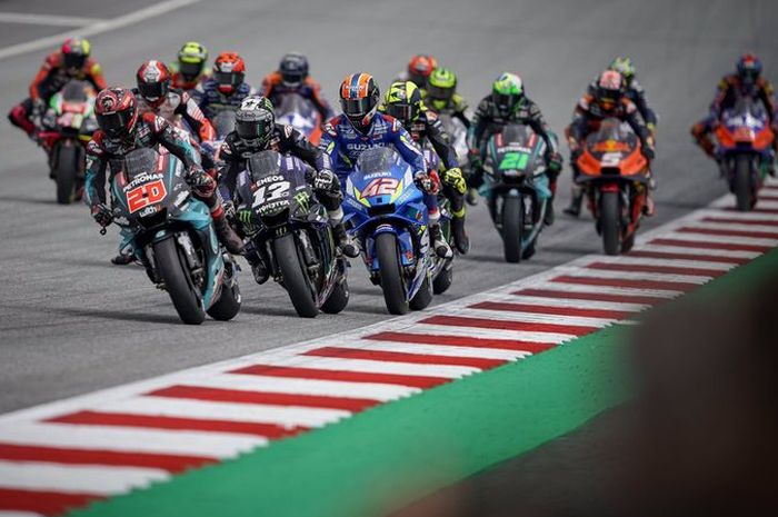 MotoGp Austria 2020 bakal dipimpin Maverick Vinales sebagai peraih pole position