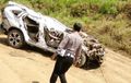 Video Proses Evakuasi Bangkai Honda CR-V Terjun ke Jurang Sarangan
