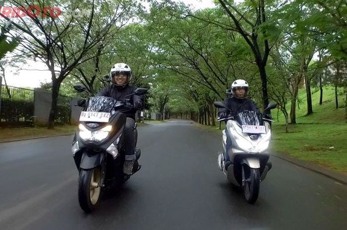 Yamaha NMAX dan Honda PCX 150