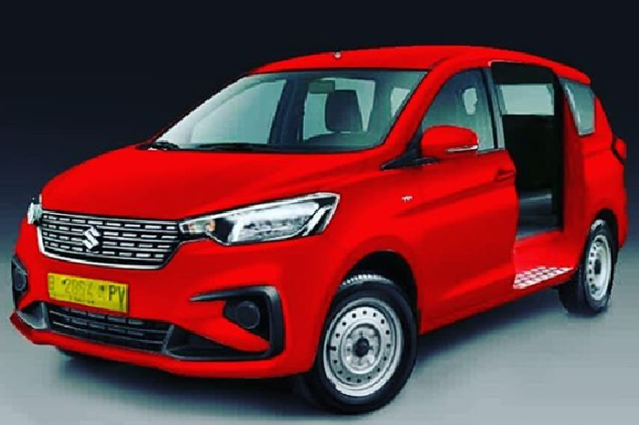 Renderan Suzuki All New Ertiga Jadi angkot