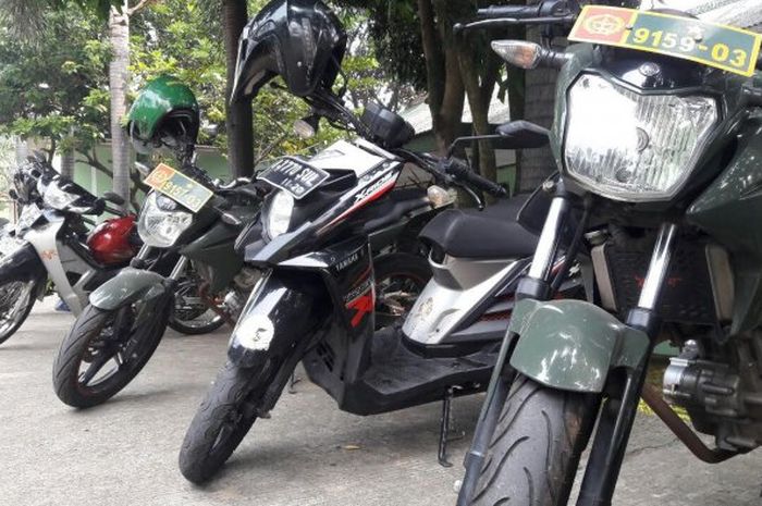 KODIM 0508/Depok membuat aturan bagi personel maupun pengunjung yang memarkirkan kendaraannya tidak tertib, terutama sepeda motor. 