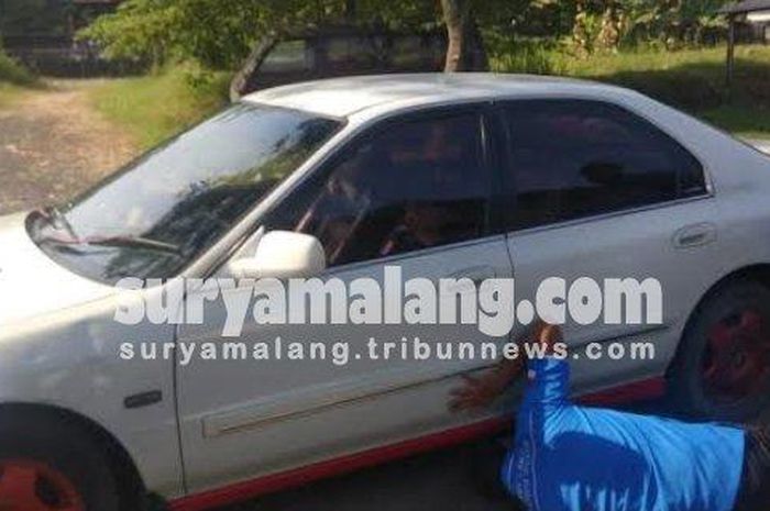 Honda Cielo yang dikemudikan oleh perangkat desa menabrak balita hingga tewas