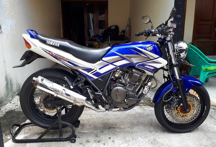 Pelampung dan keran bensin Yamaha Scorpio Z masih bisa digunakan di Yamaha Scorpio tangki kotak