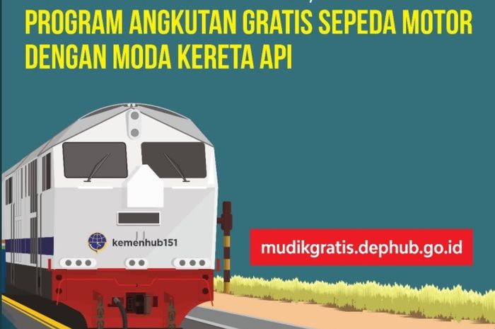 Ayo mudik gratis naik kereta