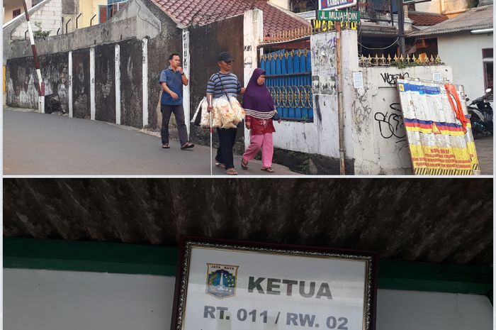 Jalan Mujahidin, Jakarta Timur alamat yang tertera di Nissan Serena