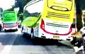 Viral, Dikira Sedang Dikawal, Bus Ugal-ugalan Ternyata Buronan Polisi
