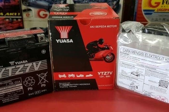 Aki Yuasa YTZ7V khusus Maxi Yamaha