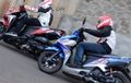 Komparasi Yamaha Xeon RC VS Honda Vario Techno, Beda Karakter Handling