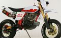 Modifikasi Honda Tiger 2000 Jadi Supermoto Klasik, Beneran Nih? 