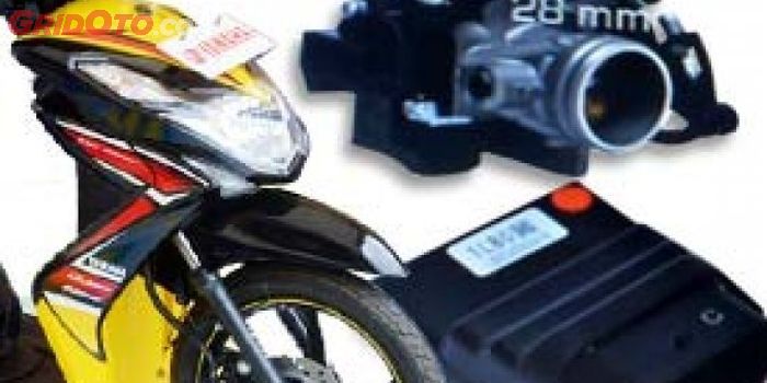 Yamaha Xeon RC injeksi pakai throttle body 28 mm