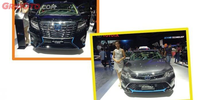 Toyota Alphard dan Camry Hybrid sebagai line up hybrid Toyota di Indonesia
