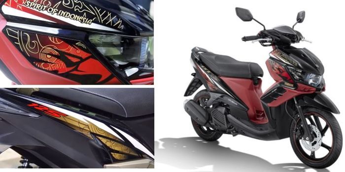 Punya striping Garuda juga mengandung unsur batik