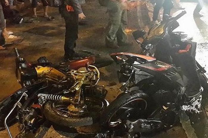 Ilustrasi Kecelakaan Motor