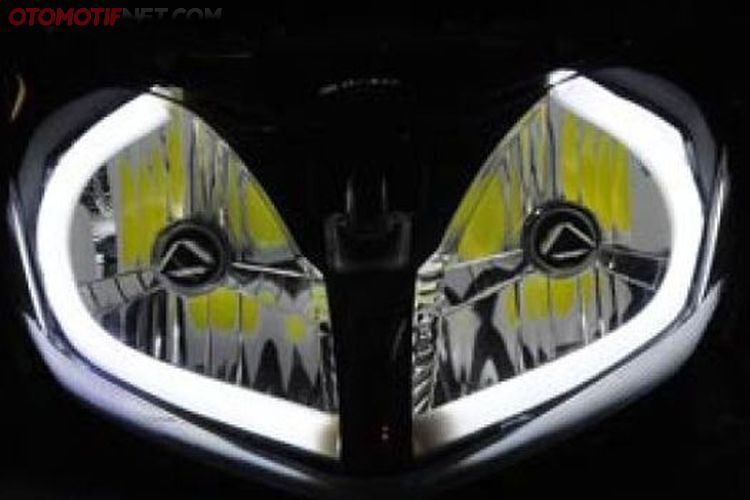 Pasang Led Bar Headlamp Di Yamaha Xeon Rc Stylish Ala Audi Gridoto Com