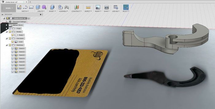 Penggunaan scanner 2D untuk membantu 3D printing