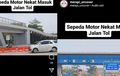 Pemotor Boncengan Ngebut Masuk Tol Solo-Ngawi, Tebakan Perekam Cocok