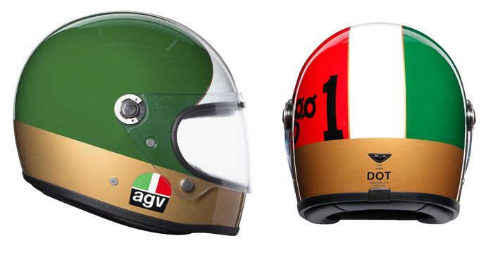 AGV X3000 punya desain retro klasik