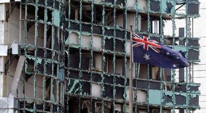 Bom di gedung Kedubes Australia