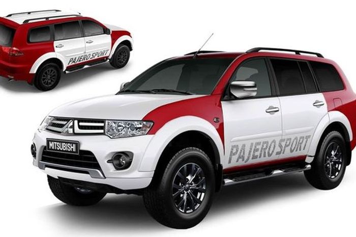 Mitsubishi Pajero Sport dengan desain dual tone PA