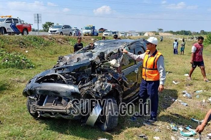 Kecelakaan di ruas tol Ngawi-Kertosono