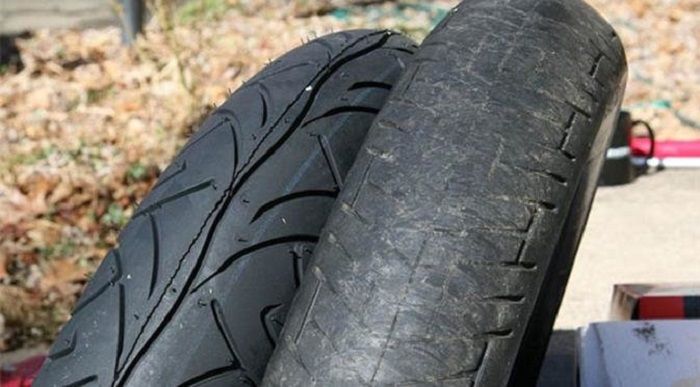 Ban motor wajib diganti