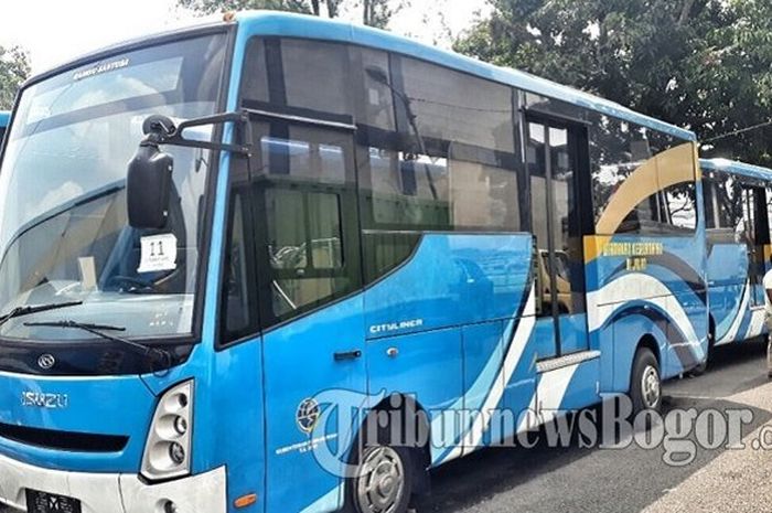 Sepuluh bus bantuan Kementerian Perhubungan untuk Kota Bogor