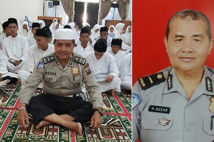 Ipda Auzar, korban tewas di Mapolda Riau