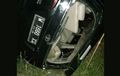 Diduga Rem Diinjak Terus-Menerus, Toyota Kijang Innova Terbalik di Jalur Tengkorak, Pacet Mojokerto