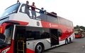 Persija Juara Liga 1, TransJakarta Siapkan Bus Tingkat Pawai Biar Rame