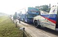 Nahas, Bus Program Mudik Gratis BUMN Alami Kecelakaan di Tol Cipali