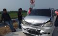 Rem Mendadak, 2 Avanza, 1 Xenia dan Innova Terlibat Tabrakan Beruntun di Tol Kertasari, Tegal
