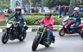Video Presiden Jokowi Riding Pakai Motor Bobber Baru di Tangerang