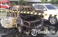 Nyesek, Sekejap Suzuki Splash Dan Mercy Jadi Bangkai Di Parkiran Bandara
