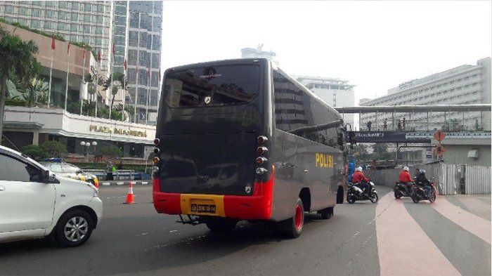 Penutupan jalan MH Thamrin untuk keperluan pembuatan film jam 6 pagi samapai 4.30 sore (21/4/2018)