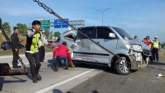 Kecelakaan terjadi di KM 73 Tol Cipali