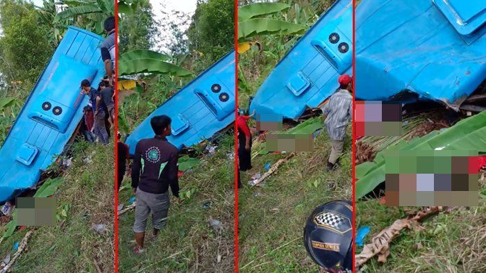 Kecelakaan maut di SUkabumi yang tewaskan  20 orang