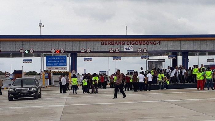 Tol Bocimi iresmikan Presiden Jokowi