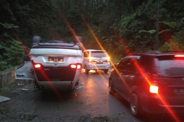 Kecelakaan Pajero Sport di Simalungun, Sumut