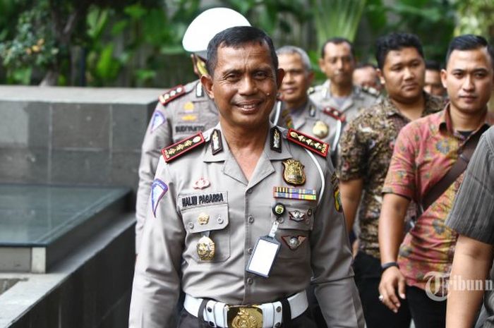 Direktur Lalu Lintas Polda Metro Jaya Kombes Halim Pagarra