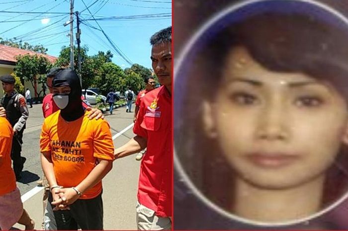 Polres Bogor mengamankan pelaku oknum driver taksi online yang membunuh korban bernama Yun Siska Rohani