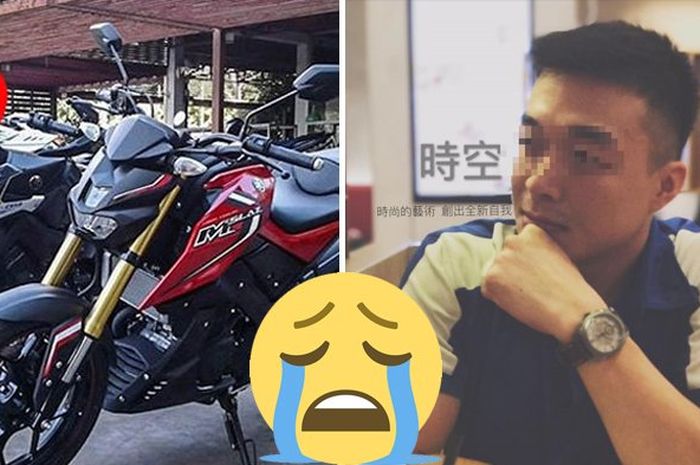 Rex alami nasib miris saat jemput pacarnya naik motor