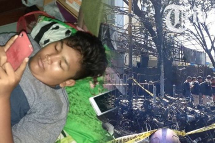 Daniel Agung Putra Kusuma, juru parkir yang sempat menghadang mobil sebelum meledak di GPPS