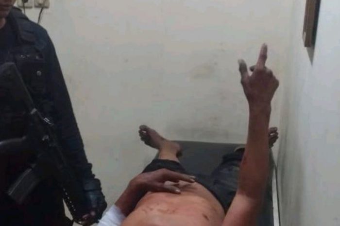 Martin, korban pembacokan sekelompok pemuda bermotor