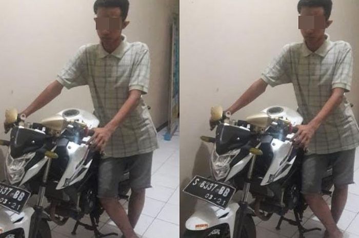 Pencuri motor di kamar kos Jalan Kendangsari ditangkap Unit Reskrim Polsek Tenggilis Mejoyo Surabaya