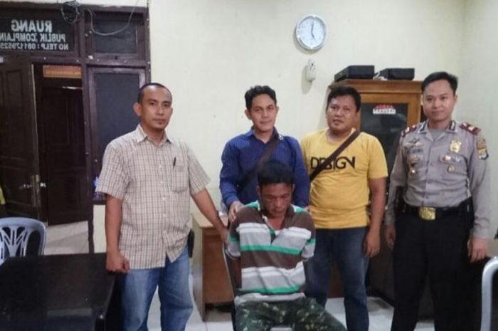 Indrawansyah, tukang parkir yang mengaku anggota TNI AD buat tipu cewek kenalannya